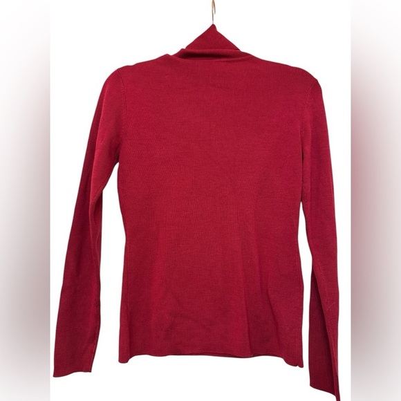 Ann Taylor Loft Wool Blend Turtleneck Sweater - Picture 2 of 5